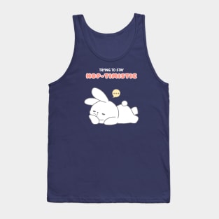 Power of Positivity: Hop-timistic cute Rabbit Tank Top